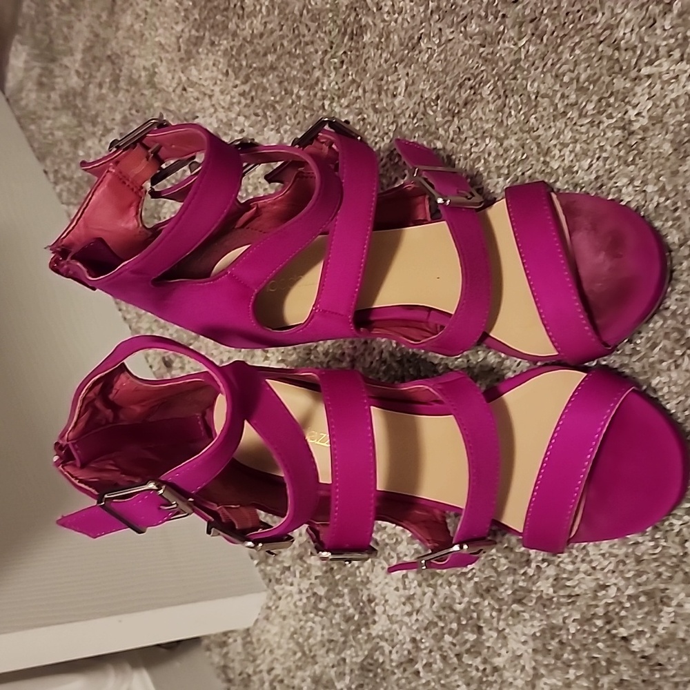 Hot Pink Sandals